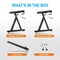Pyle Heavy Duty Keyboard Stand, Digital Piano Stand, Height Adjustable PKST38.5 - alternate 6
